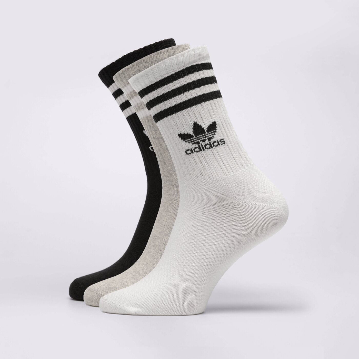 Дамски чорапи ADIDAS ЧОРАПИ 3-PACK SOCKS CREW il5023 цвят многоцветен
