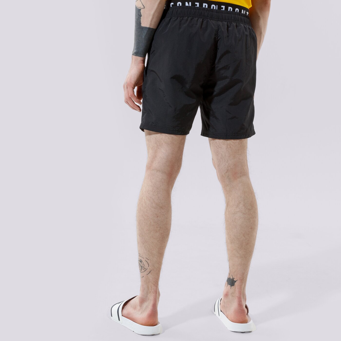 Мъжки къси панталони CONFRONT ШОРТИ SWIMM cf121szm13002 цвят черен