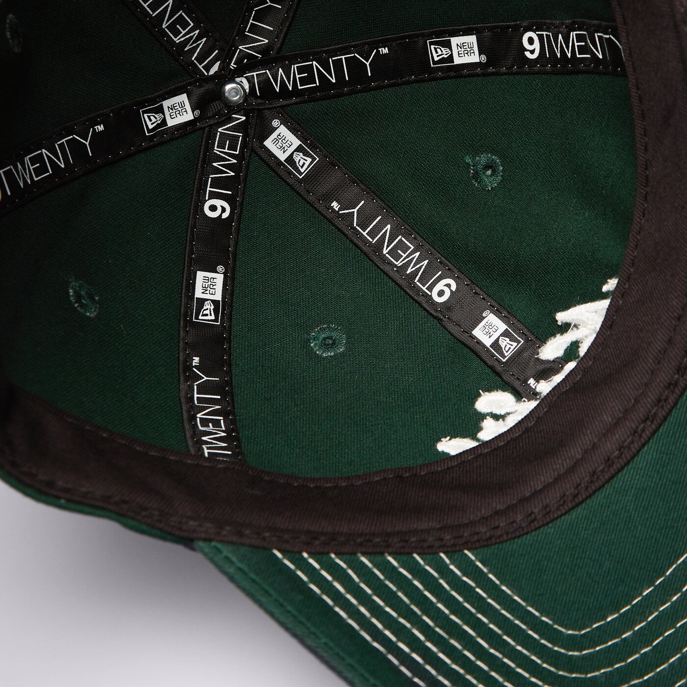 Мъжка шапка с козирка NEW ERA ШАПКА CONTRAST STITCH 920 NONE 60595291 цвят зелен