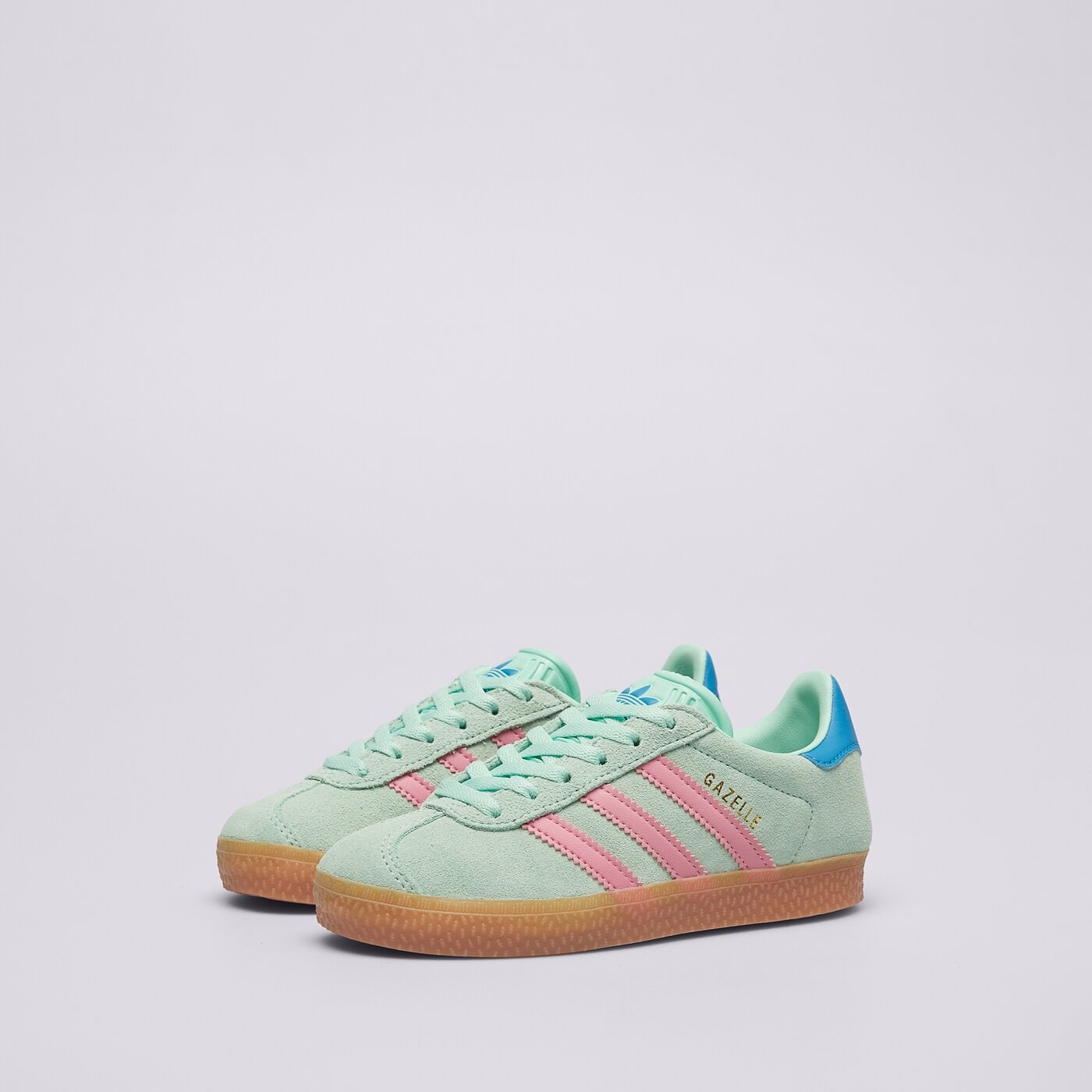 Детски маратонки ADIDAS GAZELLE C jp7130 цвят зелен