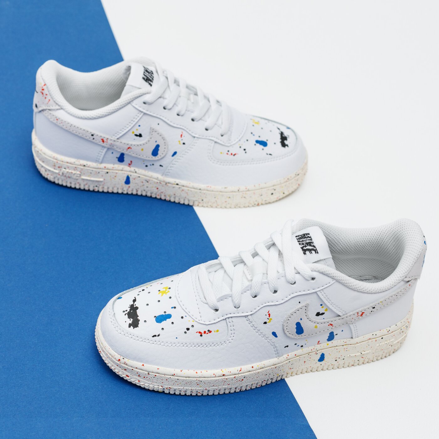 Детски маратонки NIKE FORCE 1 LV8 3 dj2599-100 цвят бял