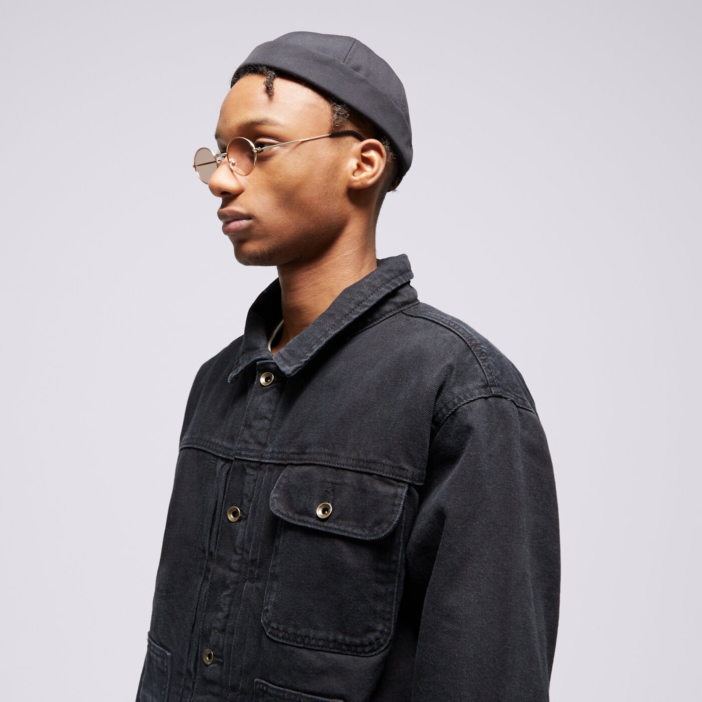 Мъжко зимно яке VANS ЯКЕ DONATO SHERPA DENIM vn000aam0fo1 цвят черен