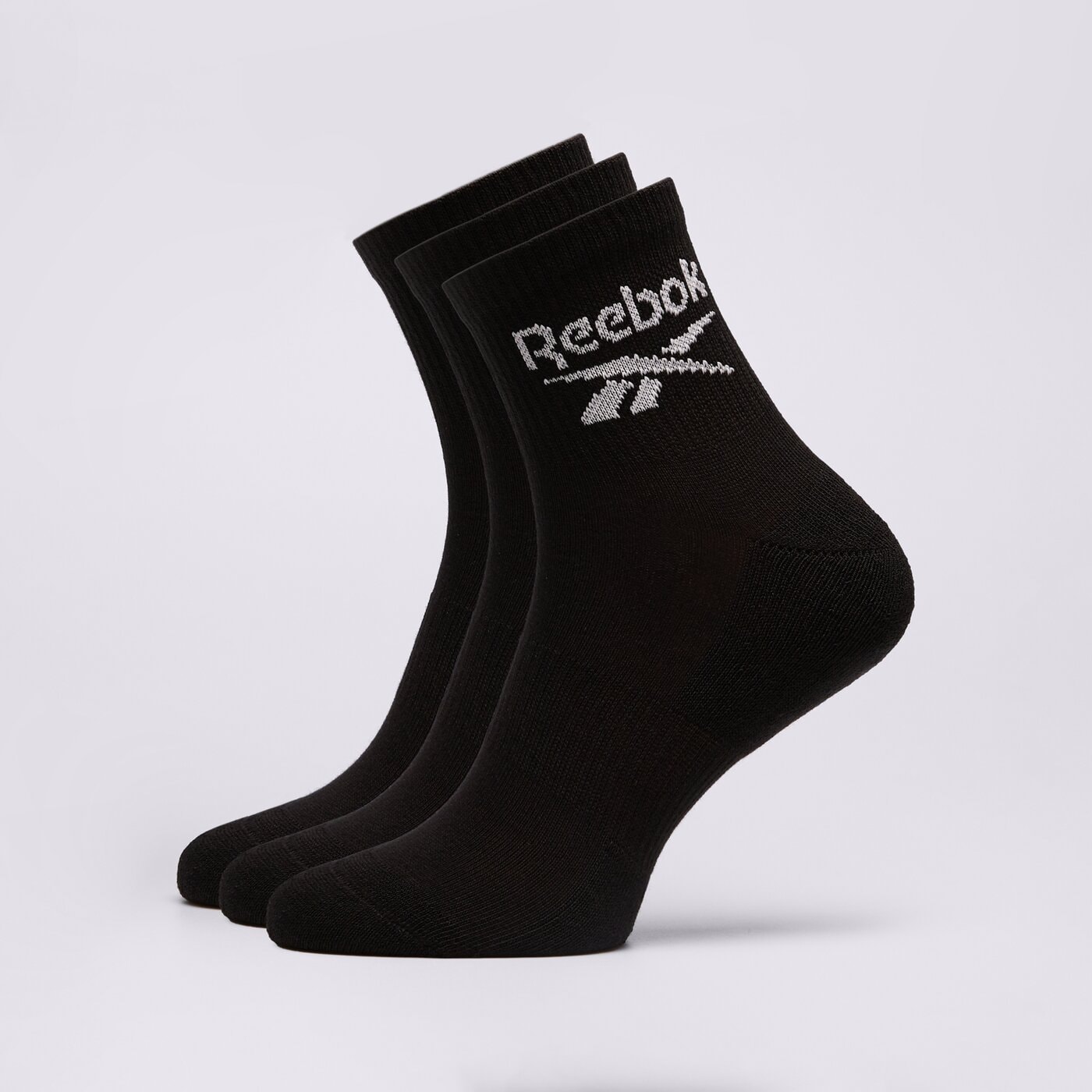 Дамски чорапи REEBOK ЧОРАПИ 3 PACK SOCKS QUARTER rbkantf23057-r0427-2 цвят черен