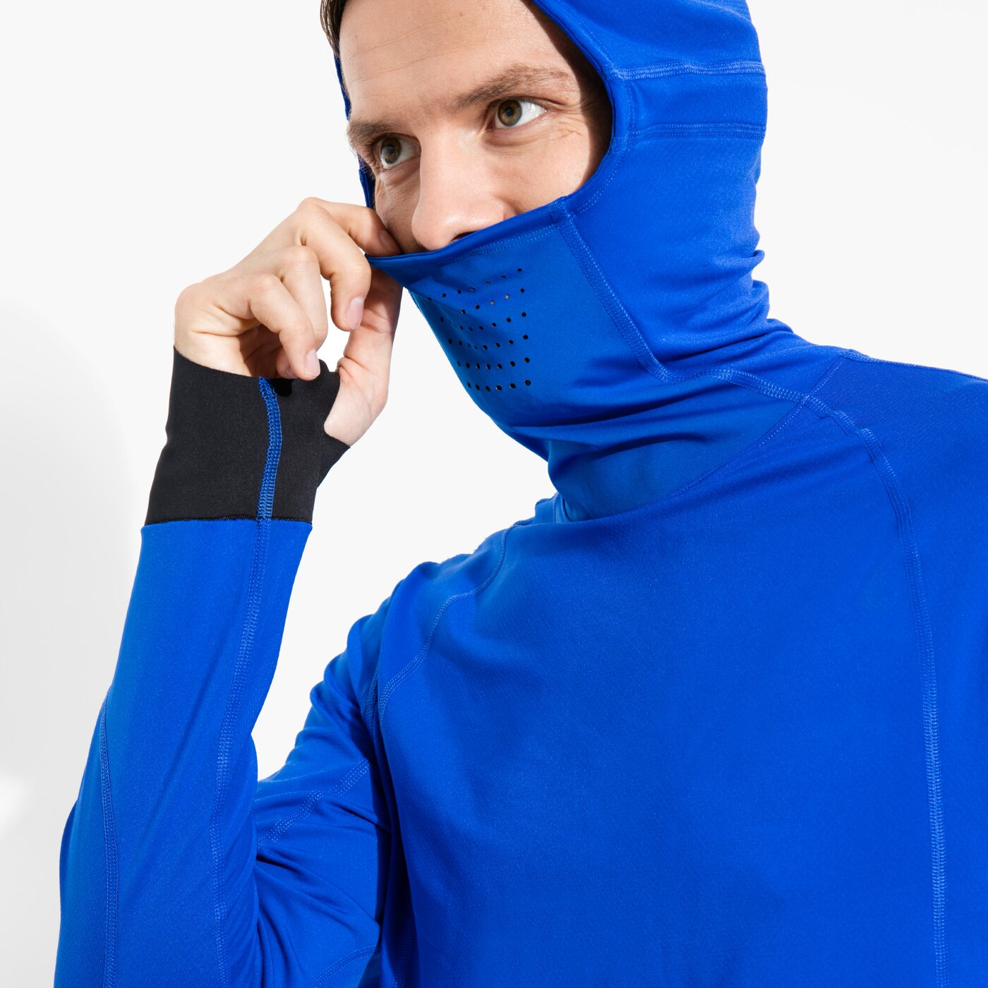 Мъжки суичър UNDER ARMOUR СУИТЧЪР CG REACTOR RUN BALACLAVA 1298837-984 цвят син