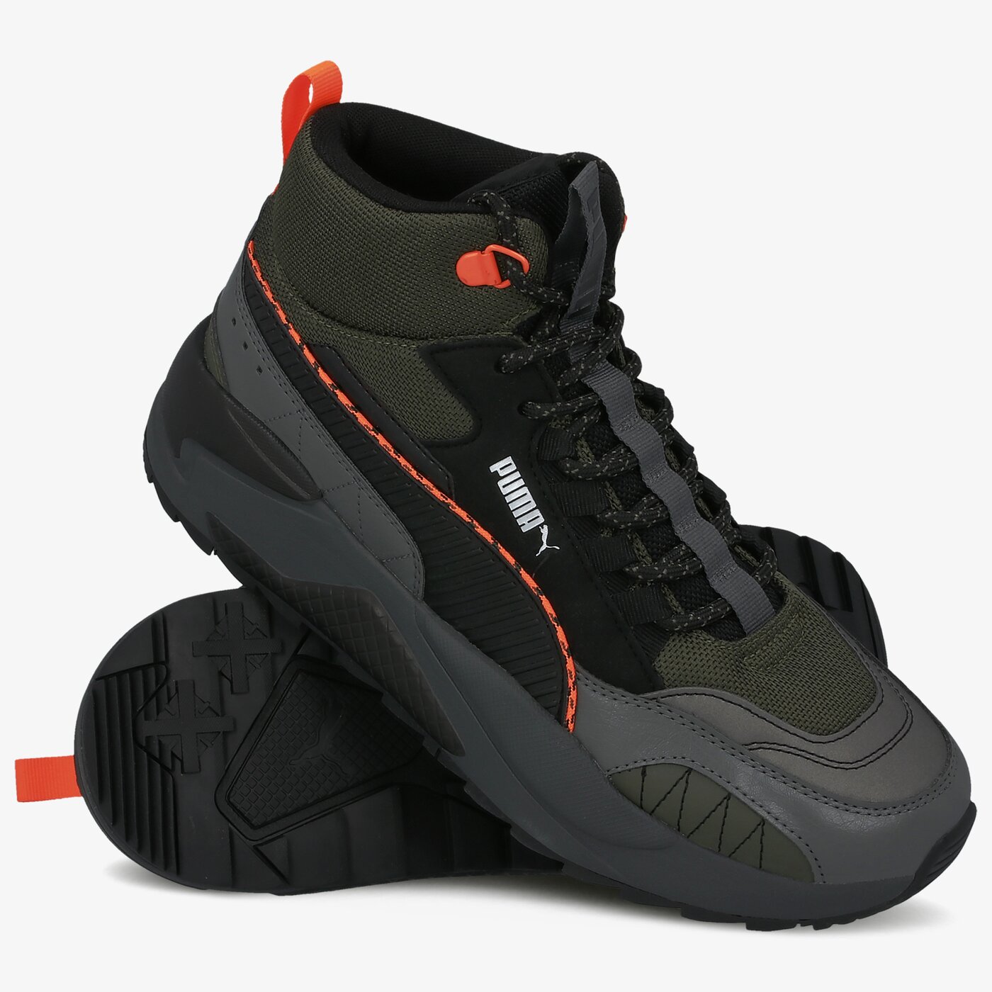 Мъжки маратонки PUMA X-Ray 2 Square Mid WTR 37302003 цвят зелен