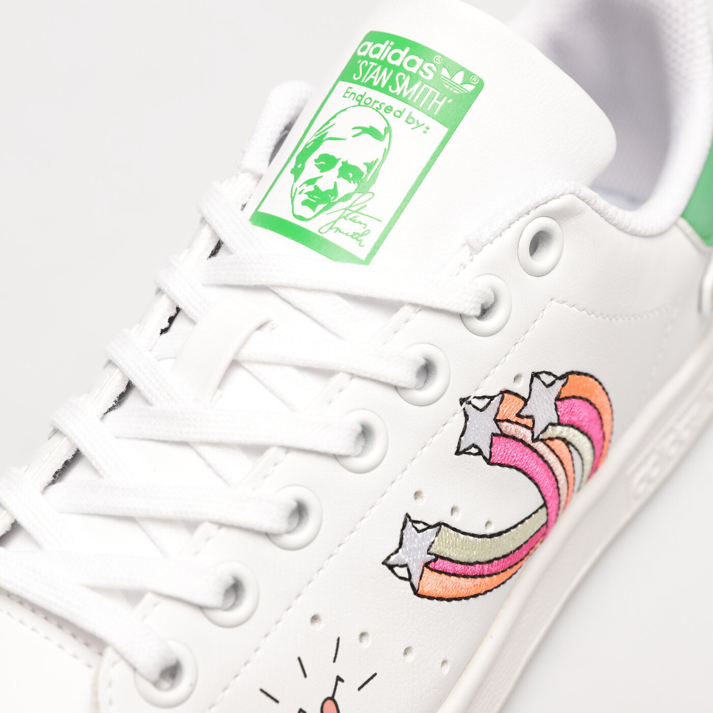 Детски маратонки ADIDAS STAN SMITH J  fx5976 цвят бял