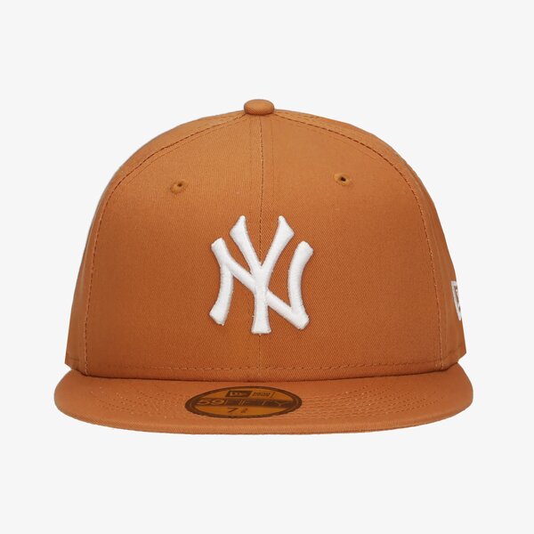 Мъжка шапка с козирка NEW ERA ШАПКА LEAGUE ESS 5950 NYY TOF NEW YORK YANKEES TOF 60222264 цвят кафяв