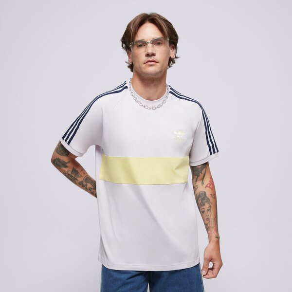 Мъжка тениска ADIDAS ТЕНИСКА 3S PANEL TEE jd4278 цвят виолетов