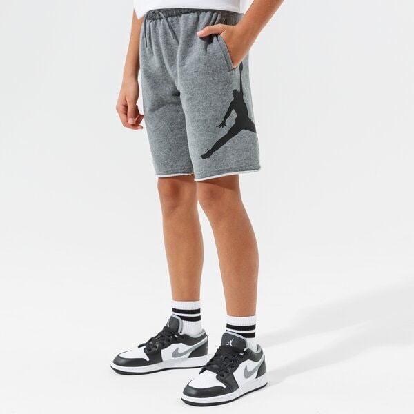  JORDAN ШОРТИ JDB JUMPMAN AIR FLEECE SHORT BOY 956129-geh цвят сив