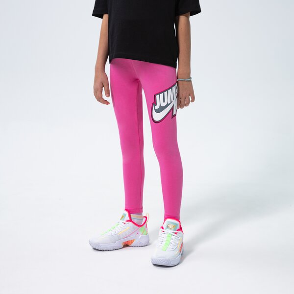 Детски панталони JORDAN КЛИН JDG JUMPMAN X JORDAN LEGGING GIRL 45b064aa7 цвят розов