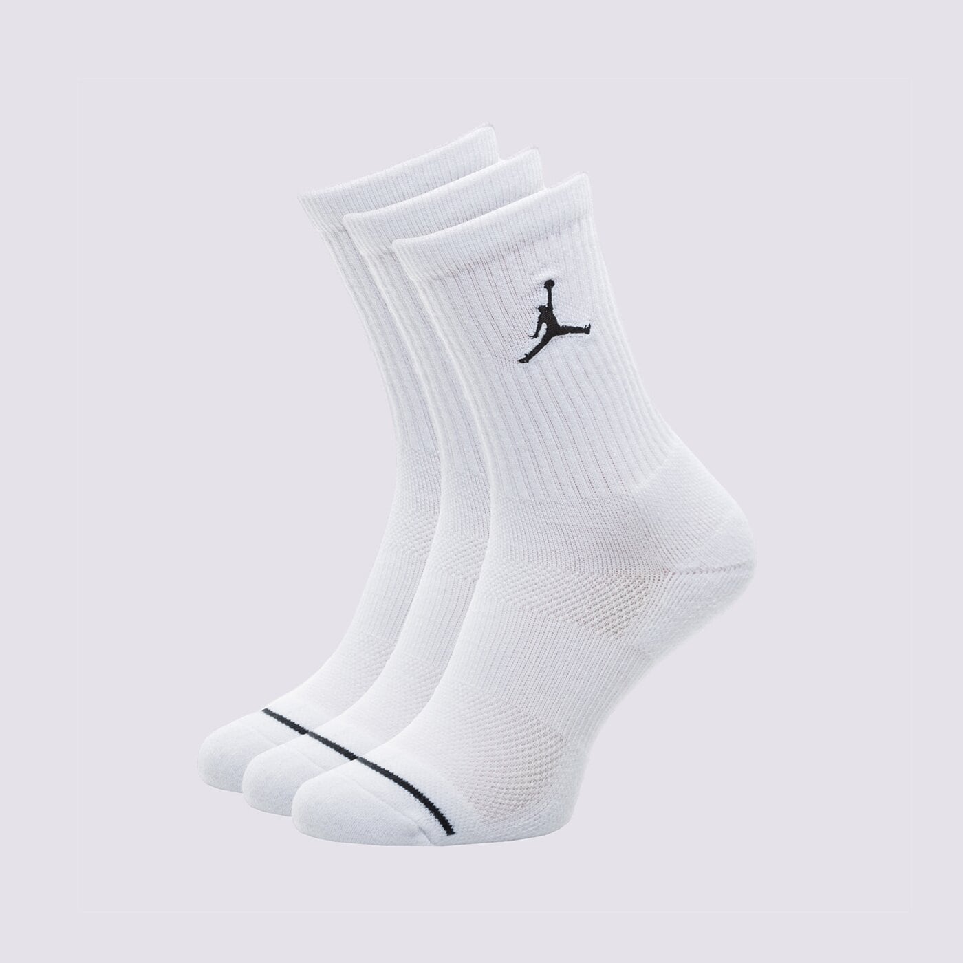 Дамски чорапи JORDAN ЧОРАПИ UNISEX JORDAN JUMPMAN CREW SOCKS (3 PACK) sx5545-100 цвят бял