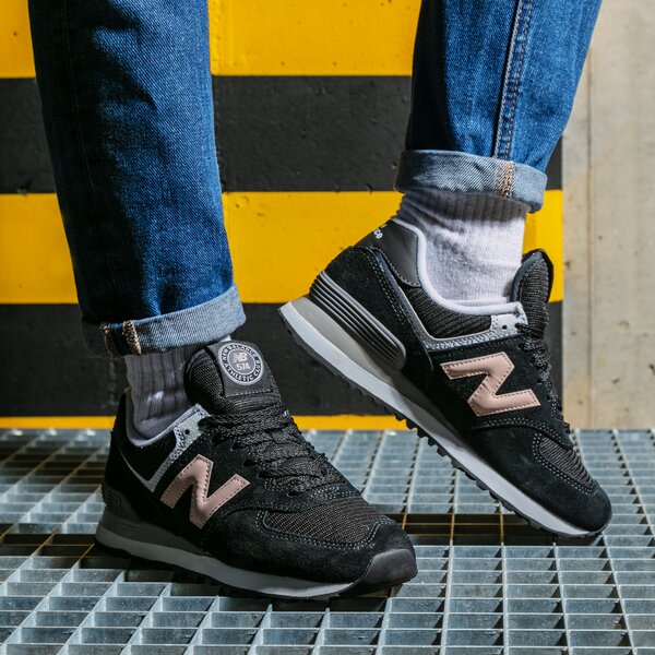 Дамски маратонки NEW BALANCE 574  wl574hb2 цвят черен
