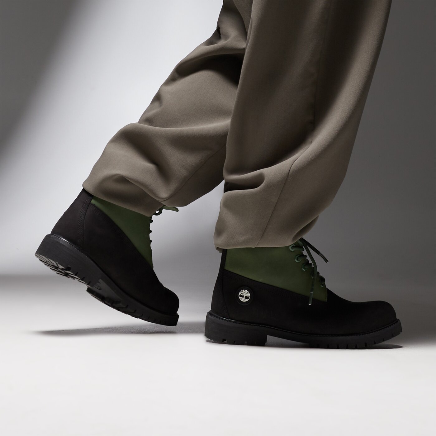 Мъжки зимни обувки TIMBERLAND 6 IN PREMIUM tb0a2p6wejg1 цвят зелен