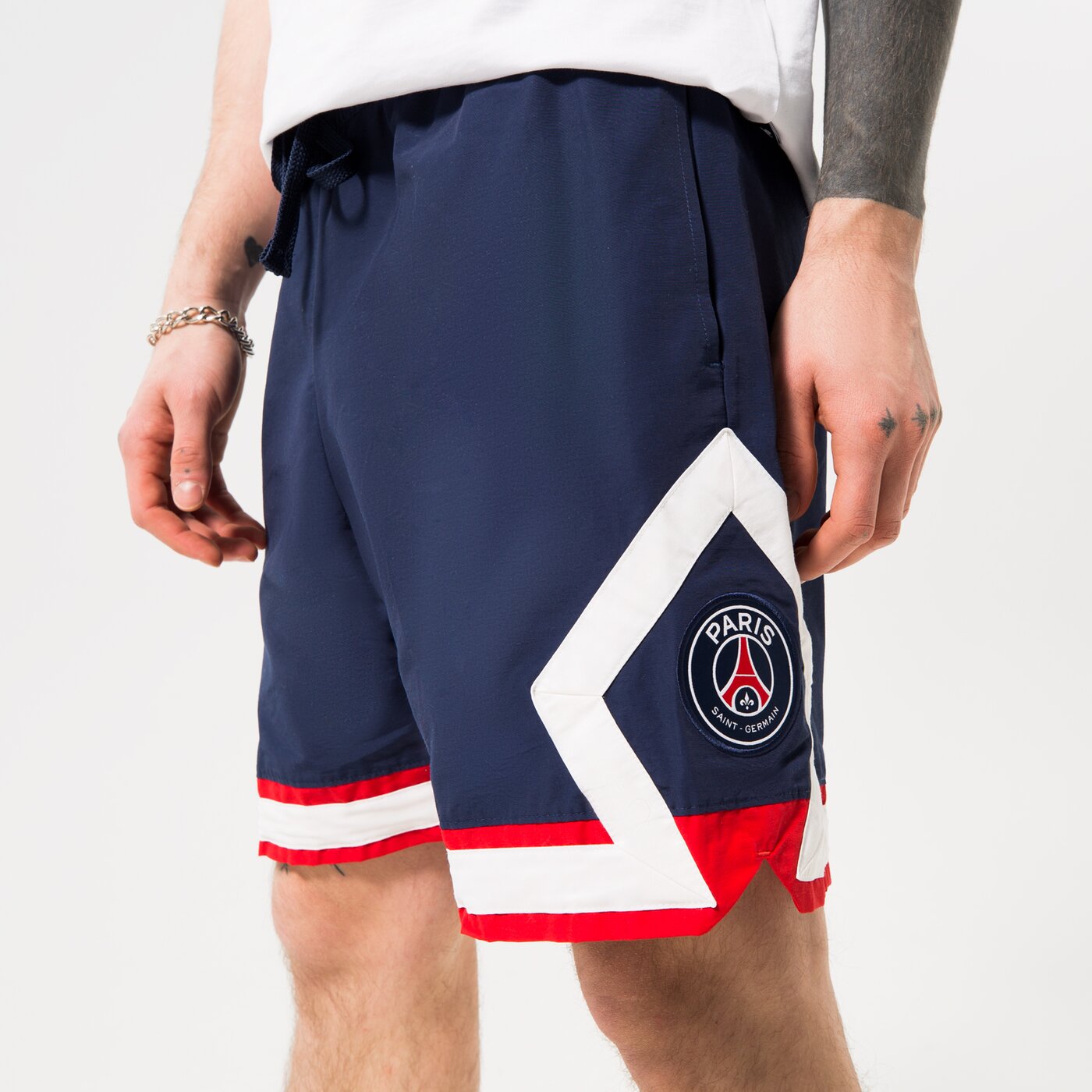 Мъжки къси панталони JORDAN ШОРТИ PARIS SAINT-GERMAIN JUMPMAN db6516-410 цвят тъмносин