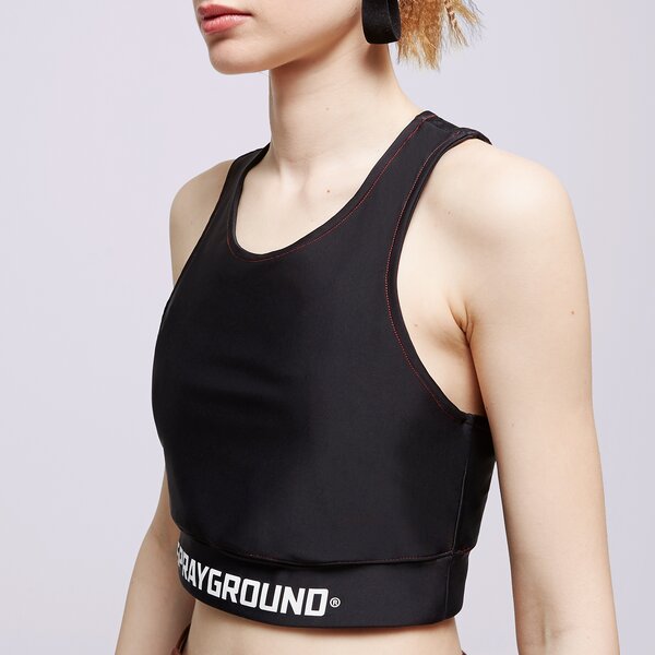 Дамска тениска SPRAYGROUND BRA SP179 sp179-black цвят черен