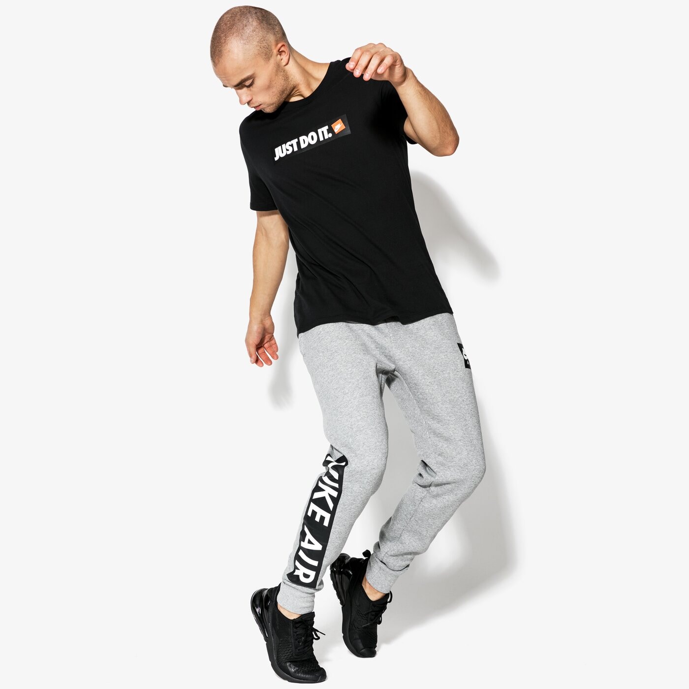 Мъжки панталони NIKE ПАНТАЛОНИ M NSW PANT FLC NIKE AIR 928637-063 цвят сив