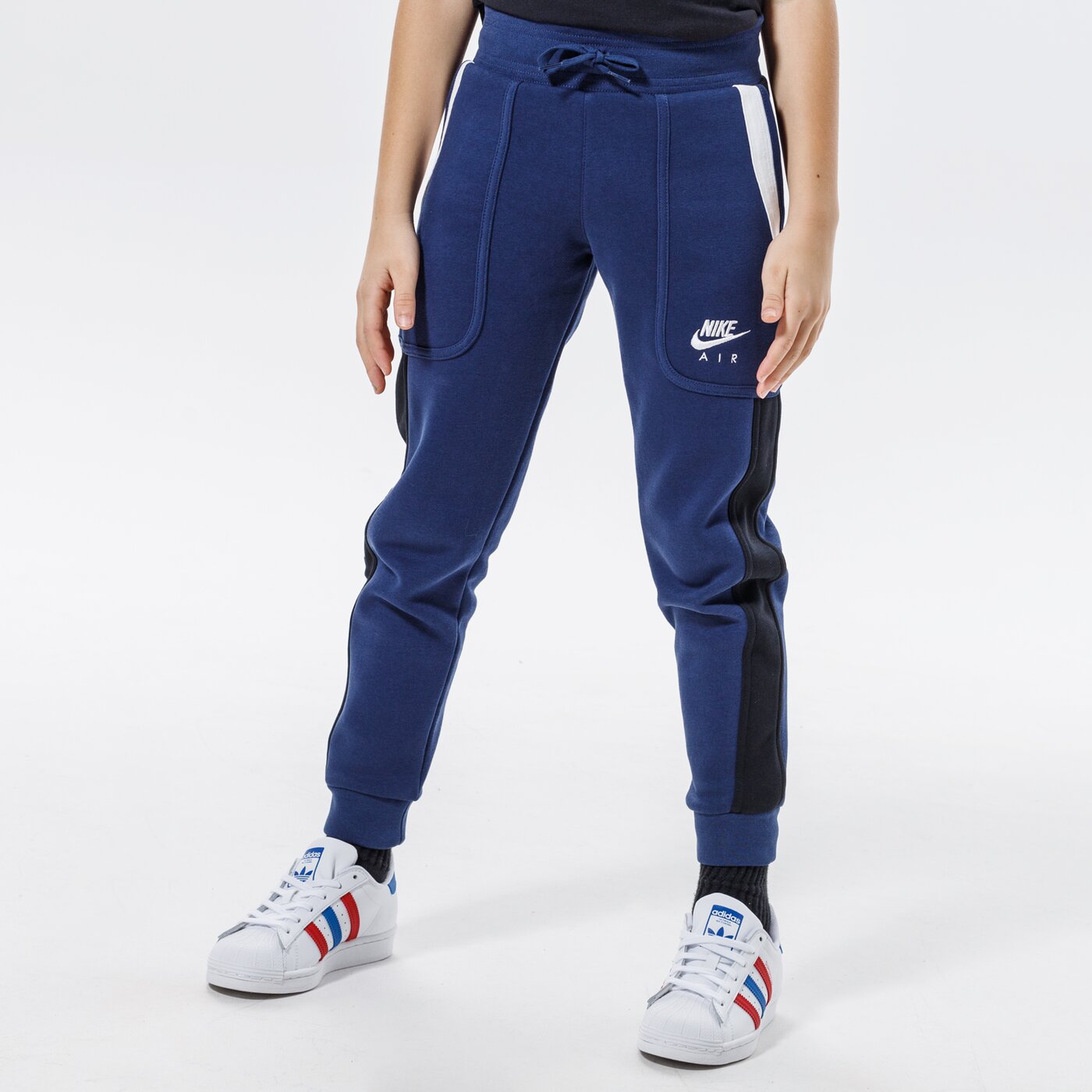 Детски панталони NIKE ПАНТАЛОНИ AIR BOY da0710-410 цвят тъмносин