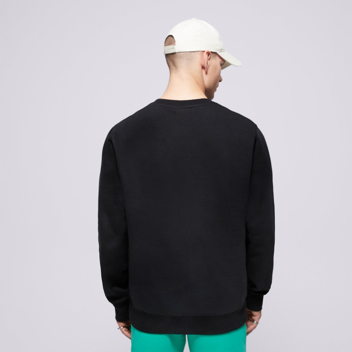 Мъжки суичър NIKE СУИТЧЪР M NK CLUB BB CREW fn3886-010 цвят черен