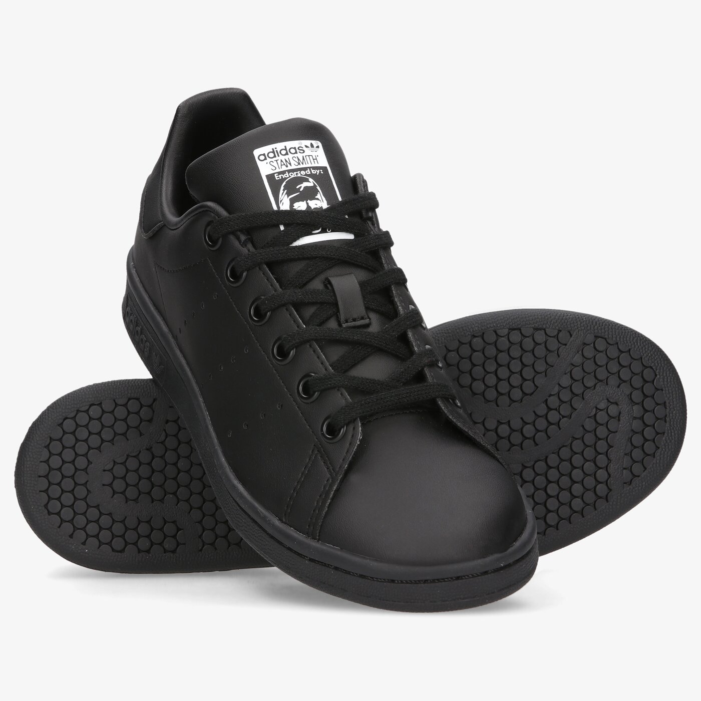 Детски маратонки ADIDAS STAN SMITH JUNIOR  fx7523 цвят черен