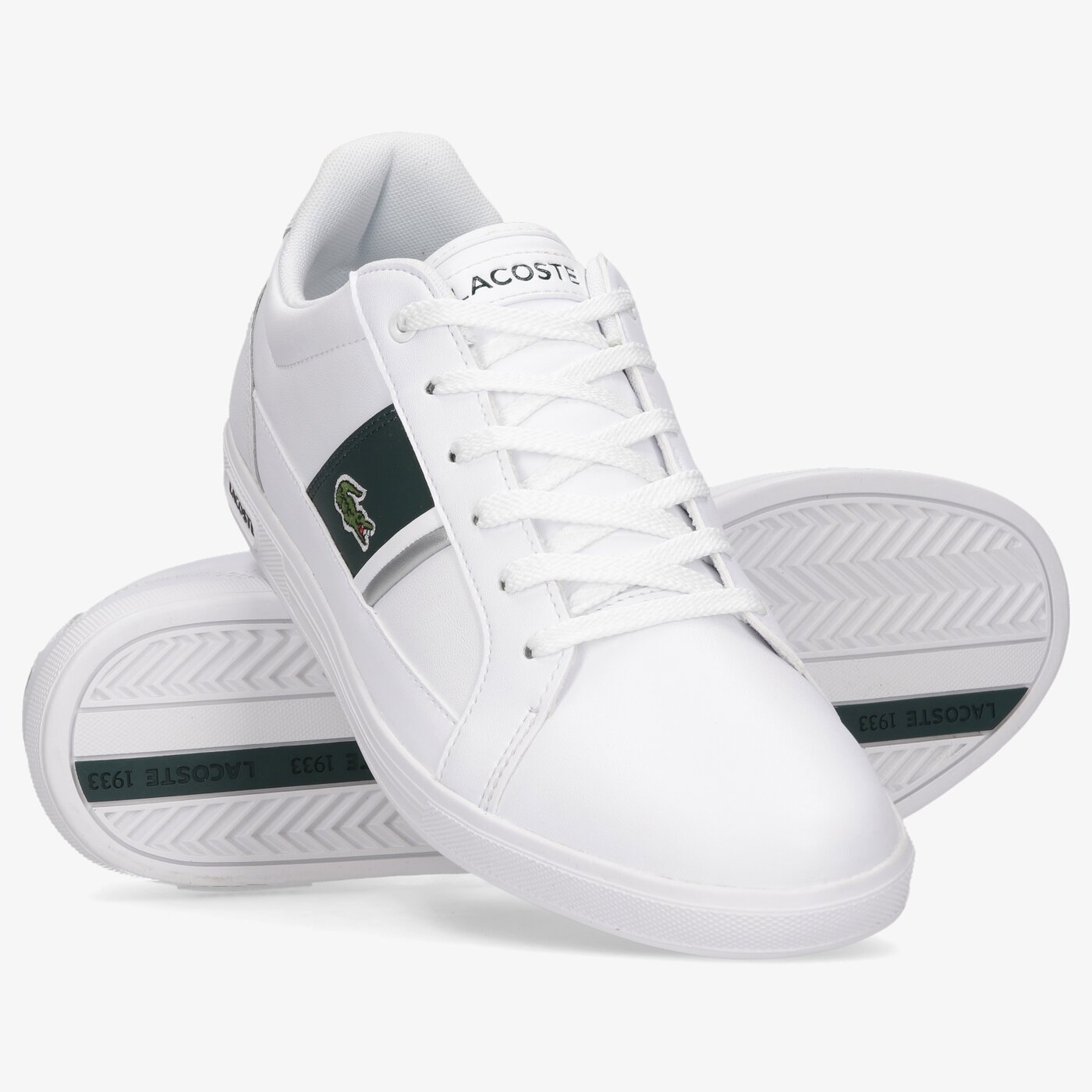 Мъжки маратонки LACOSTE EUROPA 0121 1 SMA 742sma00101r5 цвят бял