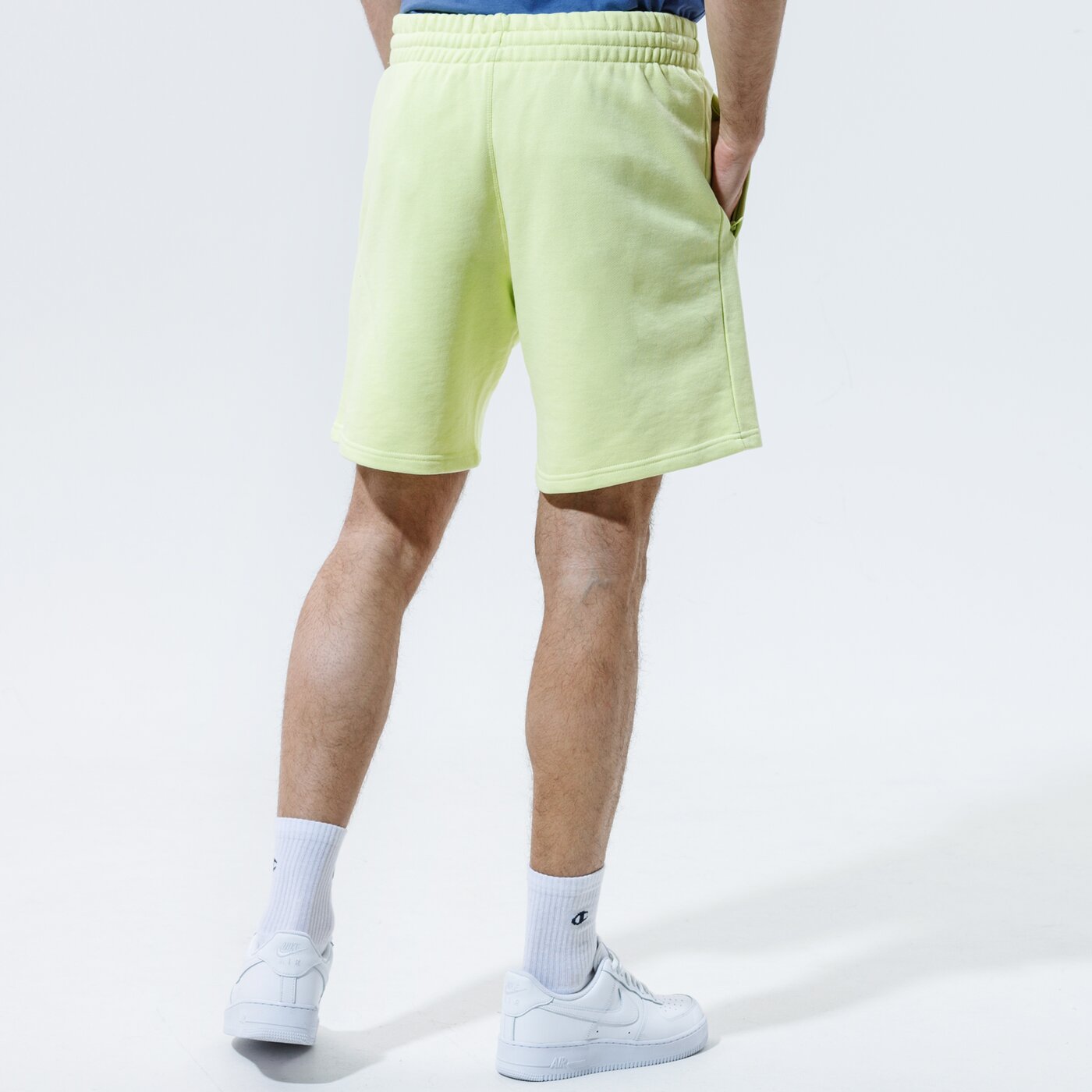 Мъжки къси панталони ADIDAS ШОРТИ ESSENTIAL SHORT h39972 цвят зелен
