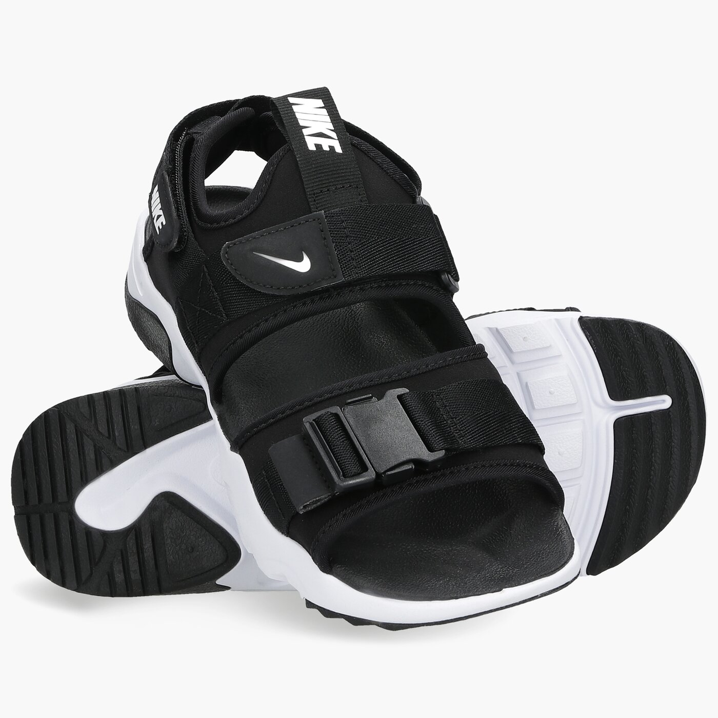 Дамски чехли и сандали NIKE CANYON cv5515-001 цвят черен