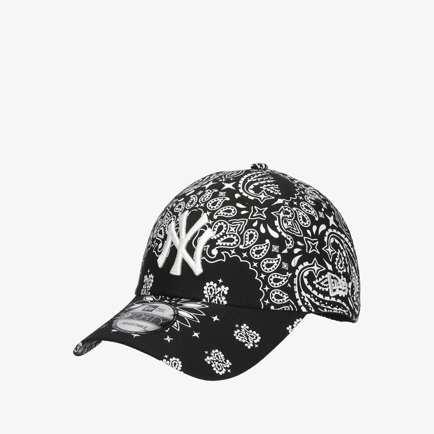 Мъжка шапка с козирка NEW ERA ШАПКА PAISLEY PRINT 940 BLK NEW YORK YANKEES BLKWHI 60222542 цвят черен