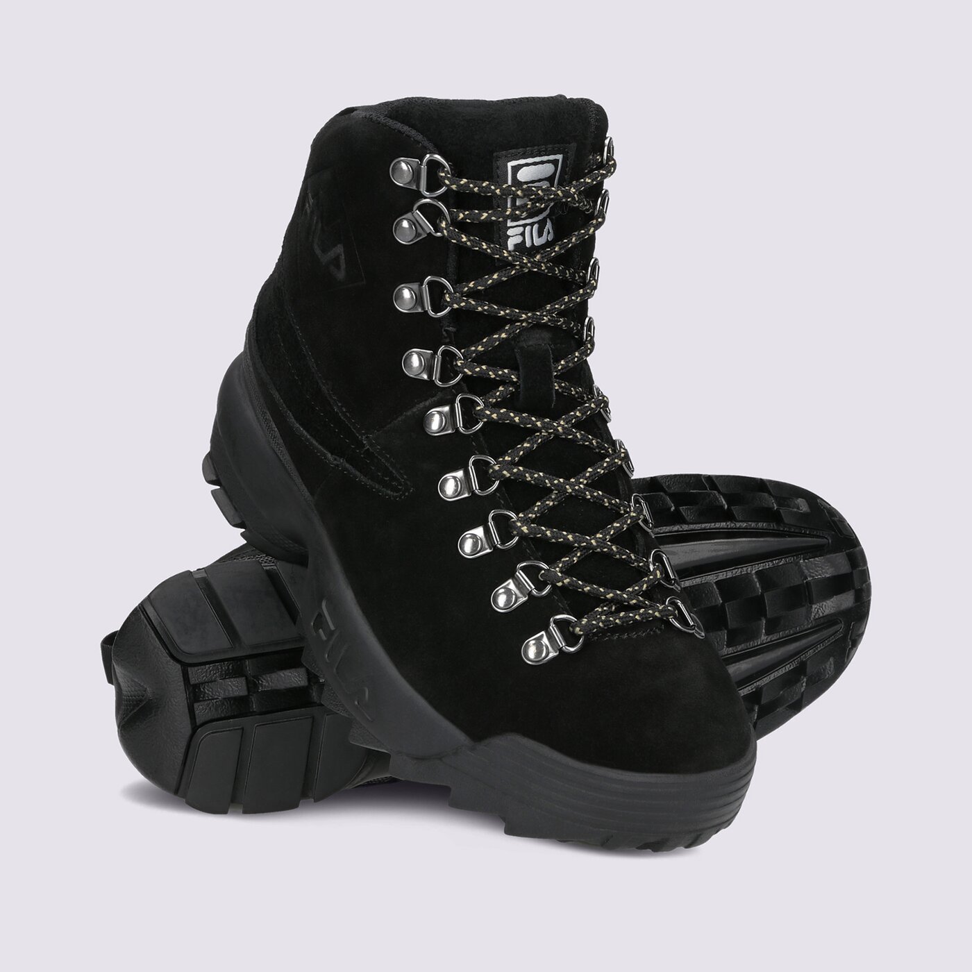 Дамски зимни обувки FILA DISRUPTOR HIKING BOOT WMN 101101812v цвят черен
