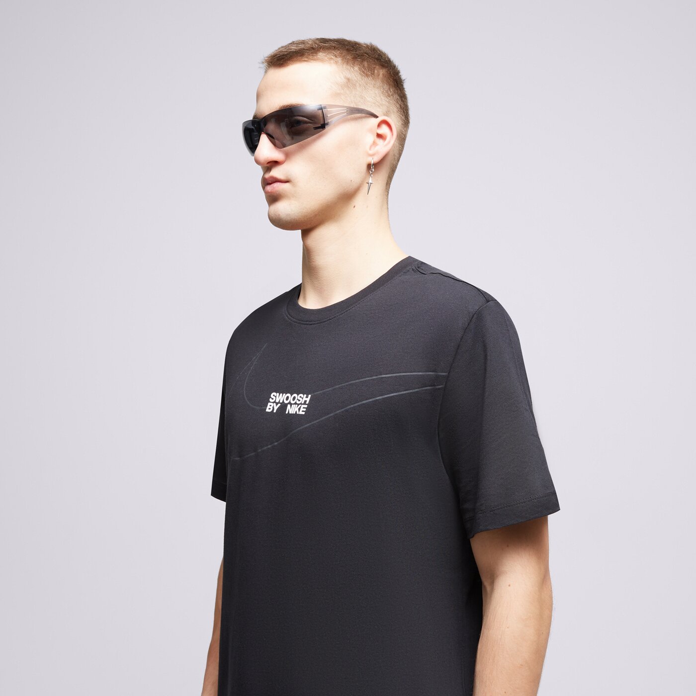 Мъжка тениска NIKE ТЕНИСКА M NSW TEE LBR BIG SWOOSH AIR MAX fq3785-010 цвят черен