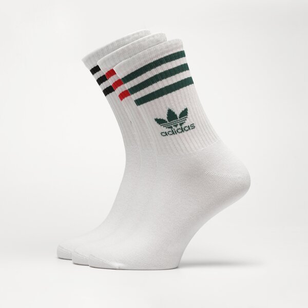 Дамски чорапи ADIDAS ЧОРАПИ 3-PACK SOCKS CREW il5026 цвят бял