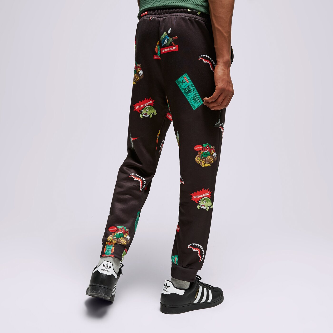 Мъжки панталони SPRAYGROUND ПАНТАЛОНИ SP110 sp110-black цвят черен