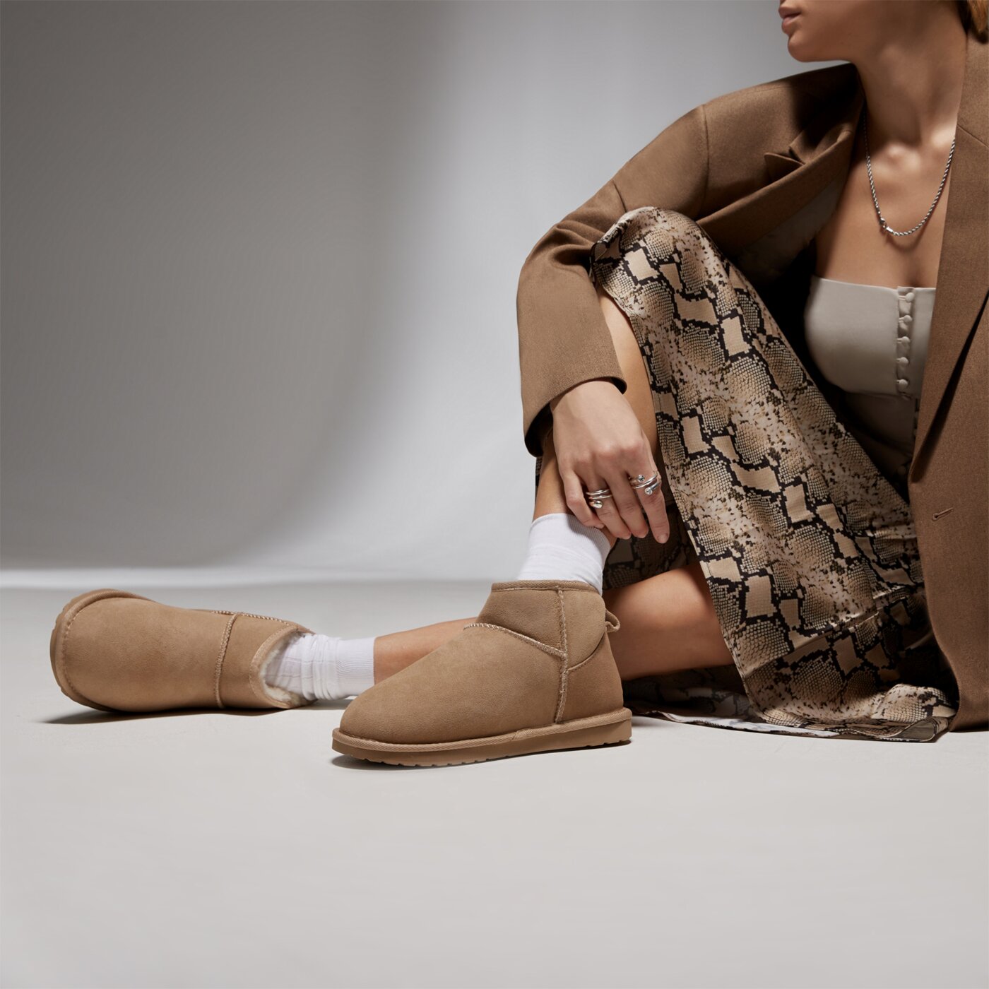 Дамски кежуал EMU AUSTRALIA STINGER MICRO w10937sand цвят кремав