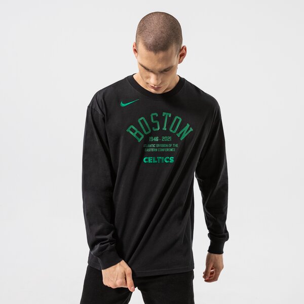 Мъжка тениска NIKE ТЕНИСКА BOS M NK CTS TM ELMNT LS TEE NBA da5889-010 цвят черен