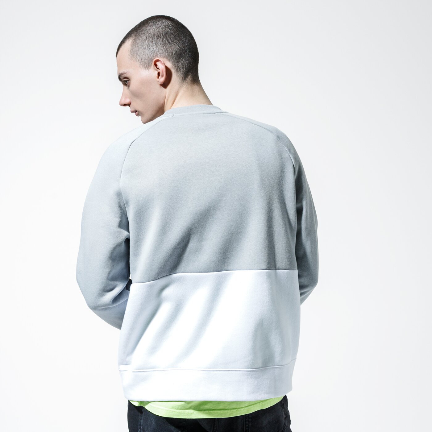 Мъжки суичър NIKE СУИТЧЪР AIR cj4827-077 цвят сив