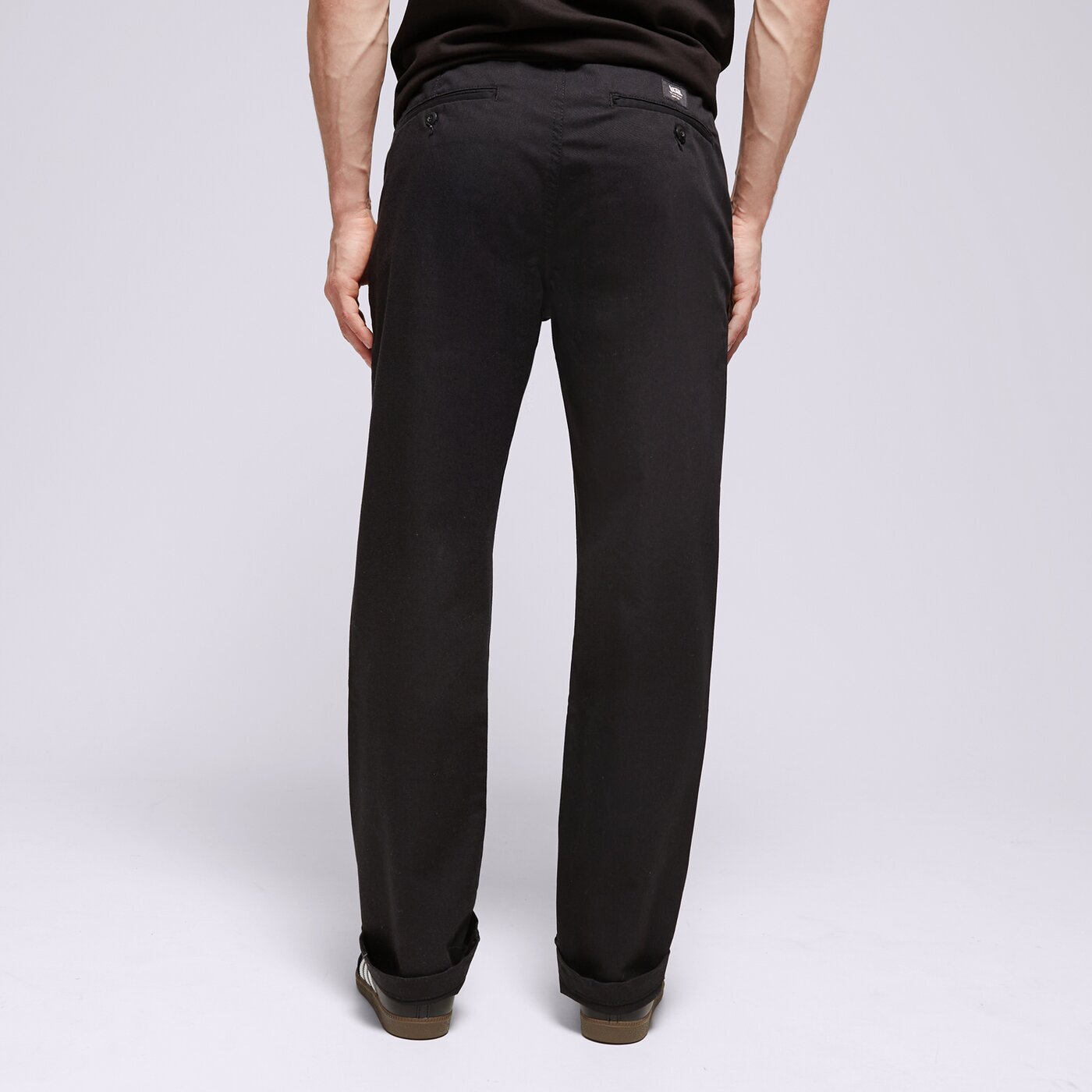 Мъжки панталони VANS ПАНТАЛОНИ AUTHENTIC CHINO RELAXED vn0a5fj8blk1 цвят черен