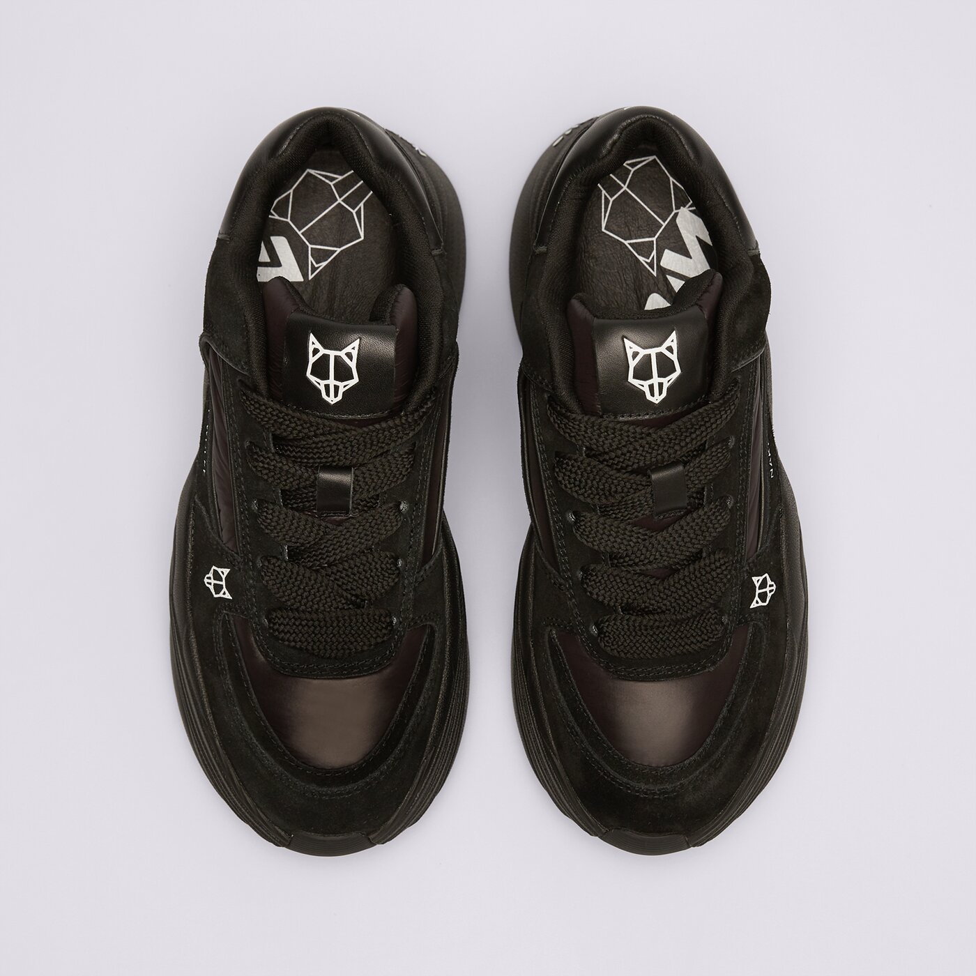 Дамски маратонки NAKED WOLFE TEMPLE nwtempleblack цвят черен