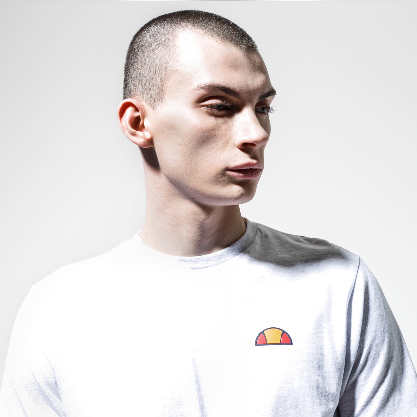 Мъжка тениска ELLESSE ТЕНИСКА KOSI she09994whitemarl цвят сив