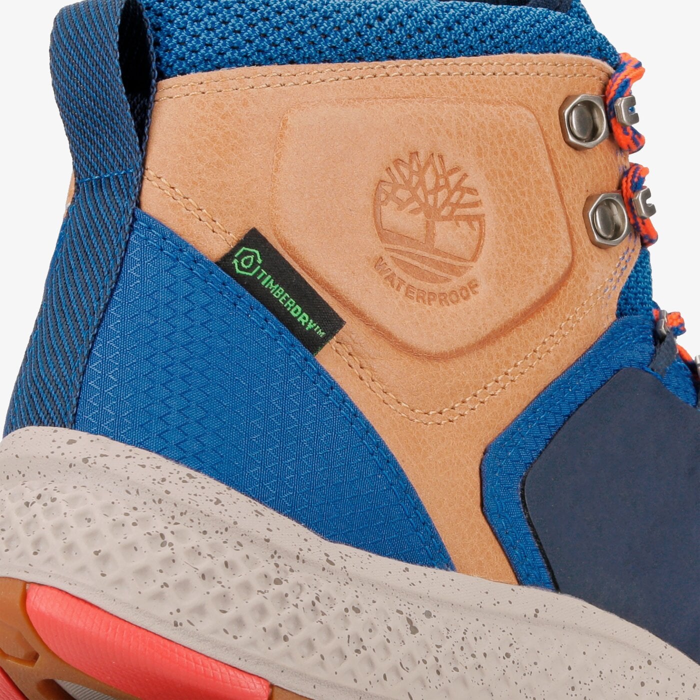 Мъжки зимни обувки TIMBERLAND FLYROAM TRAIL FABRIC WP ca1qhs цвят син