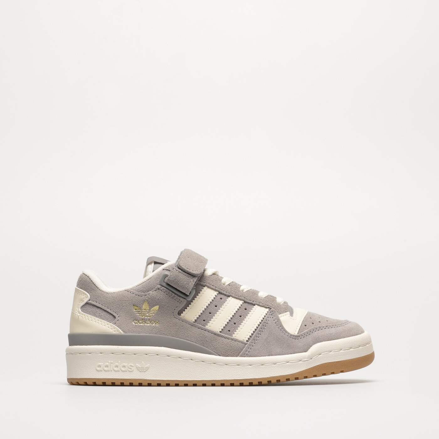 Детски маратонки ADIDAS FORUM LOW J hq7159 цвят сив