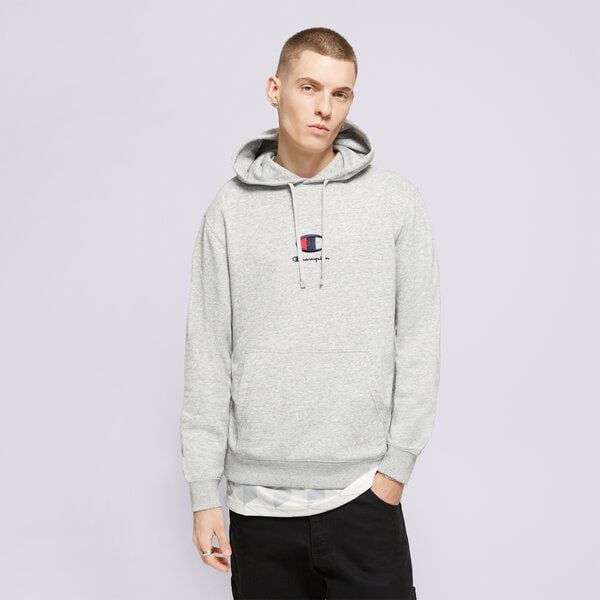 Мъжки суичър CHAMPION СУИТЧЪР С КАЧУЛКА HOODED SWEATSHIRT 219845em021 цвят сив