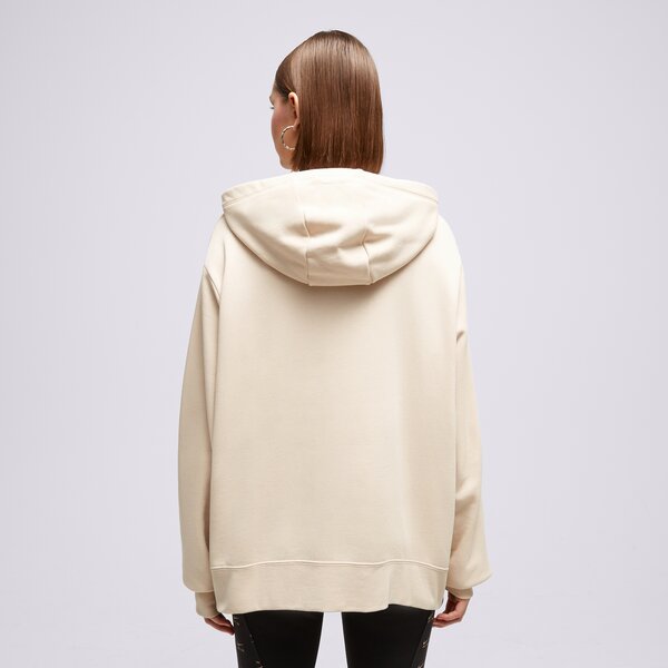 Дамски суичър NIKE СУИТЧЪР С КАЧУЛКА W NSW CLUB FLC SIZE+ dv5092-126 цвят бежов