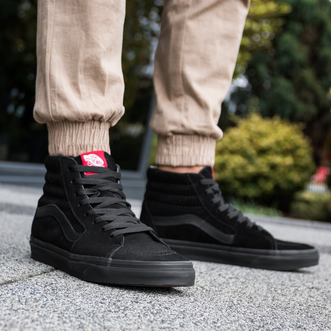 Мъжки маратонки VANS SK8-HI vn000d5ibka1 цвят черен