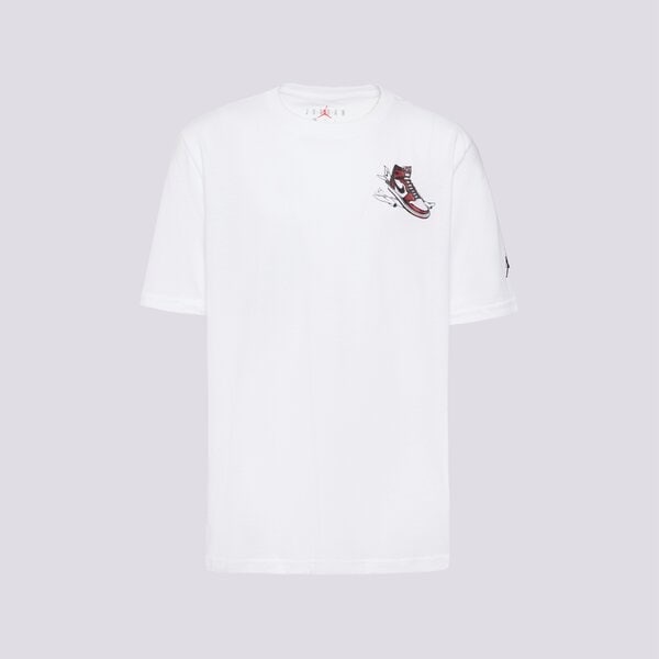 Детска тениска JORDAN ТЕНИСКА JDB AIR JORDAN HAS LANDED SS T BOY 95f279-001 цвят бял