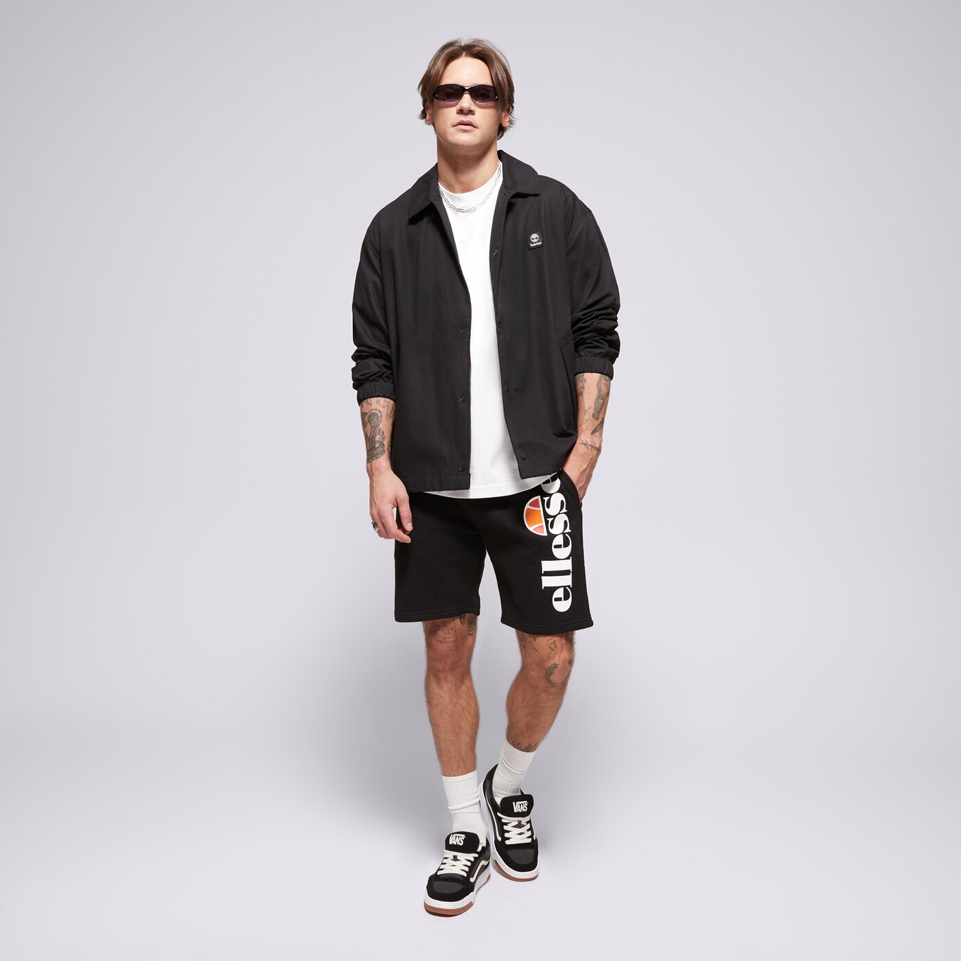 Мъжки къси панталони ELLESSE ШОРТИ BOSSINI BLK shs08748011 цвят черен