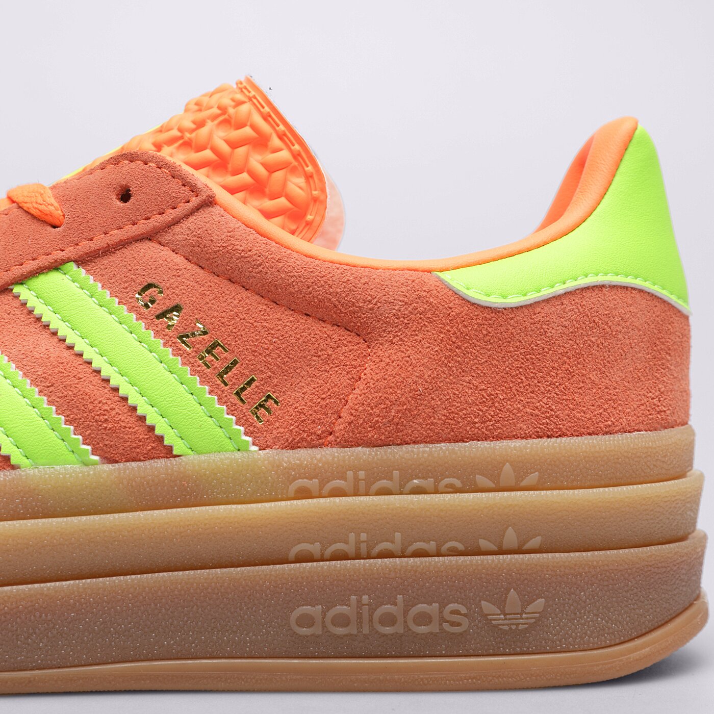 Дамски маратонки ADIDAS GAZELLE BOLD W h06126 цвят оранжев