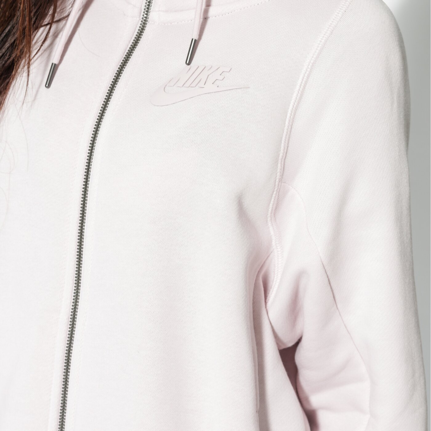 Дамски суичър NIKE СУИТЧЪР W NSW MODERN CAPE 885595-699 цвят розов