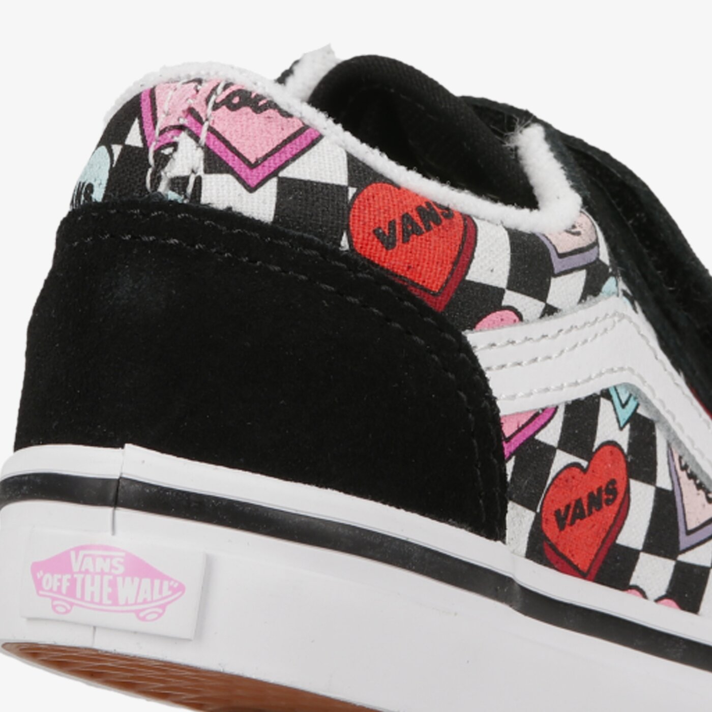 Детски маратонки VANS TD OLD SKOOL V vn000d3yaby1 цвят черен