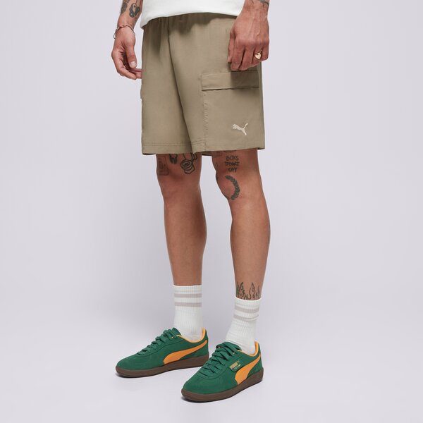 Мъжки къси панталони PUMA ШОРТИ WARDROBE ESS RELAXED CARGO SHORTS 6" WV 629656 83 цвят бежов