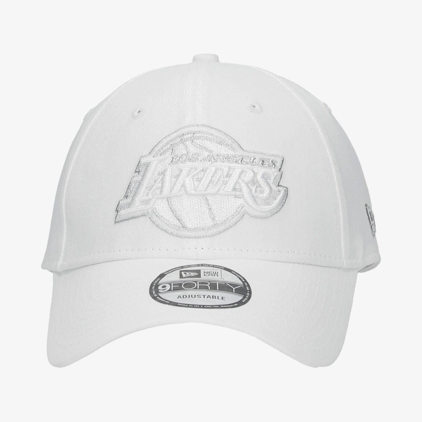 Дамска шапка с козирка NEW ERA ШАПКА NE METALLIC LOGO 9FORTY LOSLAK WHI 60112675 цвят бял