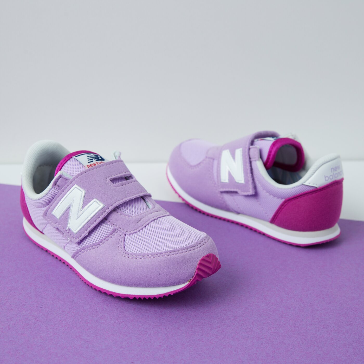 Детски маратонки NEW BALANCE IV220PPL iv220ppl цвят розов